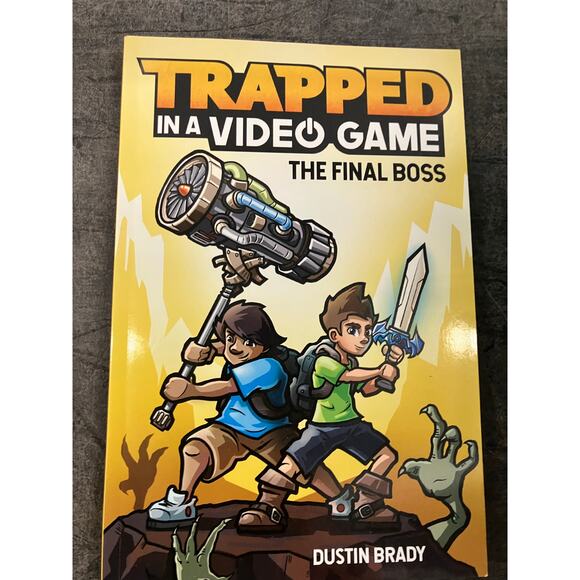 Trapped in a Video Game Lot of 4 Books by Dustin Brady Kids Adventure Series - Picture 4 of 9